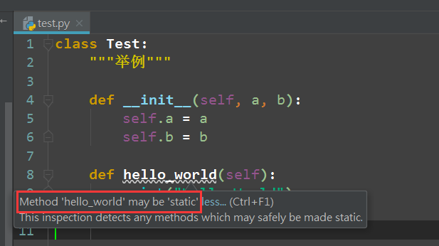 Pycharm Method Documentation Shortcut