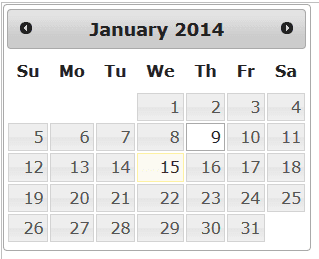 ʹjquery UI Datepickerʱؼ