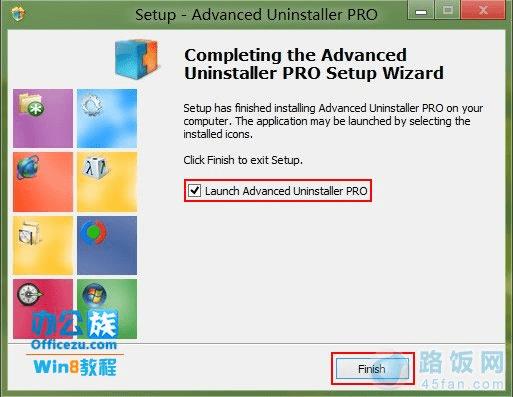 ѡLaunch Advanced Uninestaller PROFinish
