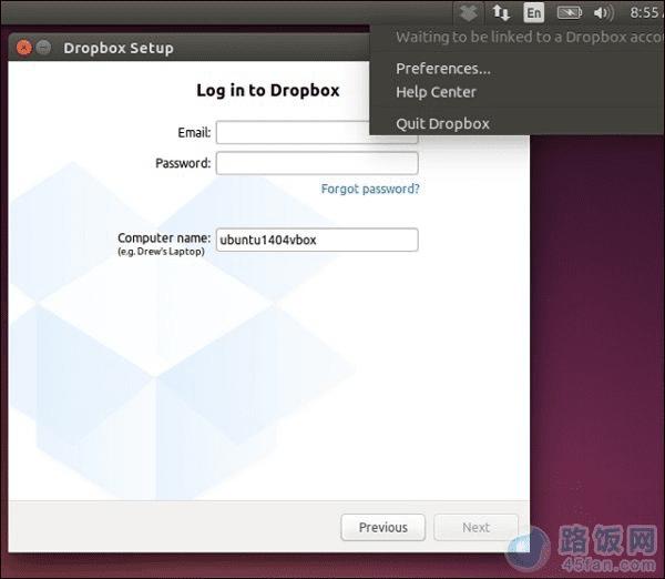 UbuntuʹDropbox