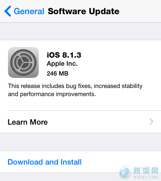 iOS8.1.3ʽʲô ·