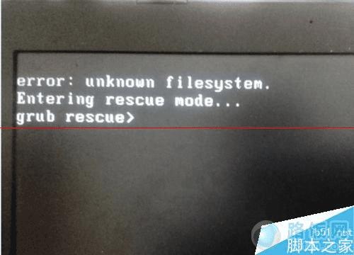 Կunknown filesystemν ·