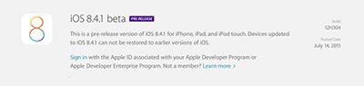 iOS8.4.1OS X 10.10.5԰ʽЩʲô