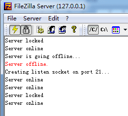 ΰװFilezilla server FTP