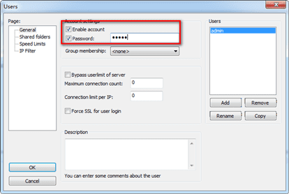 ΰװFilezilla server FTP