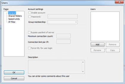 ΰװFilezilla server FTP