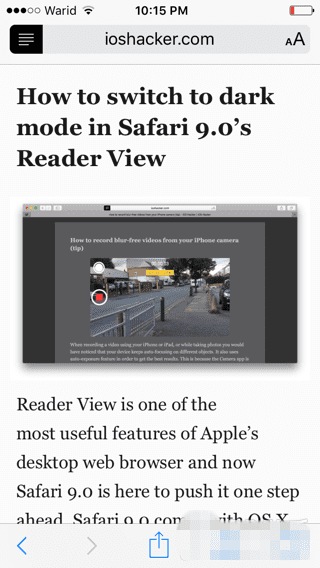 ios9 safariпҹģʽ