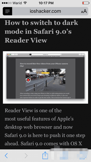 ios9 safariпҹģʽ
