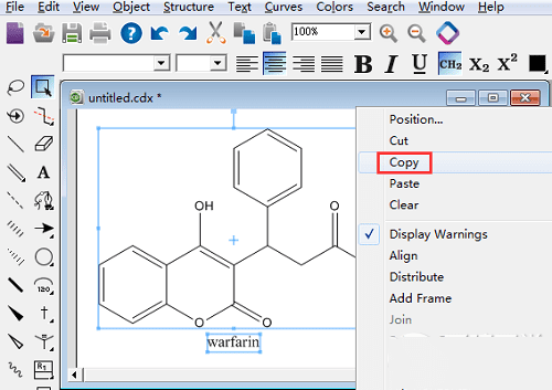 ΰChemDraw༭õĽṹͼword