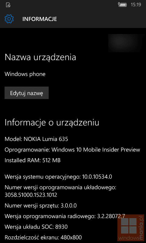 Win10 MobileԤϵͳͼͼ