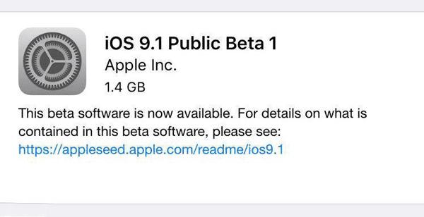 ƻ iOS9.1Beta1Щݣ