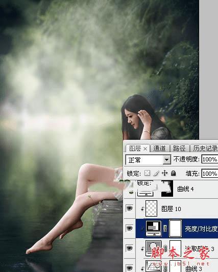 Photoshop˾찵ɫ⾰ŮͼƬķ