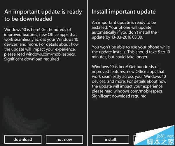 WP8.1ϵͳWin10 Mobile