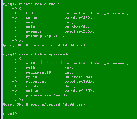 ʹMysqlͨ豸Ϣϵͳݿ⣿