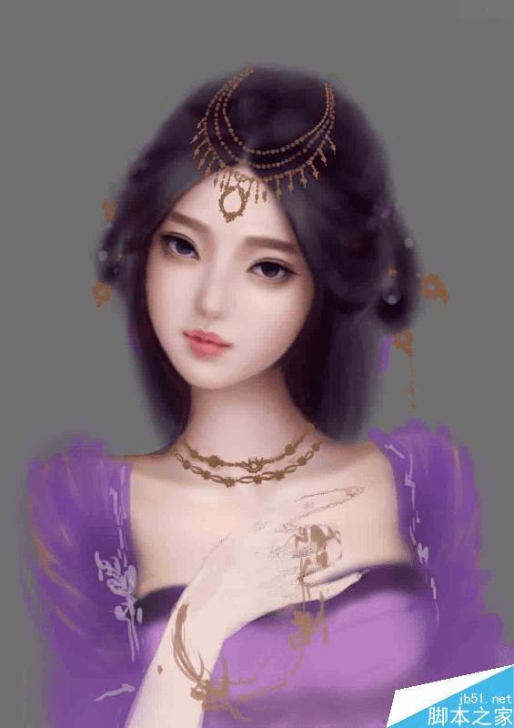 怎么样绘画中国古代美女?
