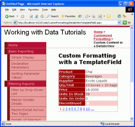 ASP.NET 2.0ʹTemplateField