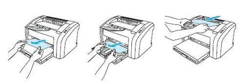 HP LaserJet 1010ӡֽȡķ