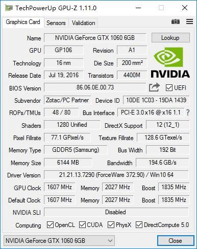 ̩GTX 1060-6GD5PLUS OCԿΣ