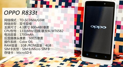 OPPO R833t