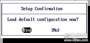 ѡExit˵ġLoad Setup DefaultsسѡYes֮ٴλس